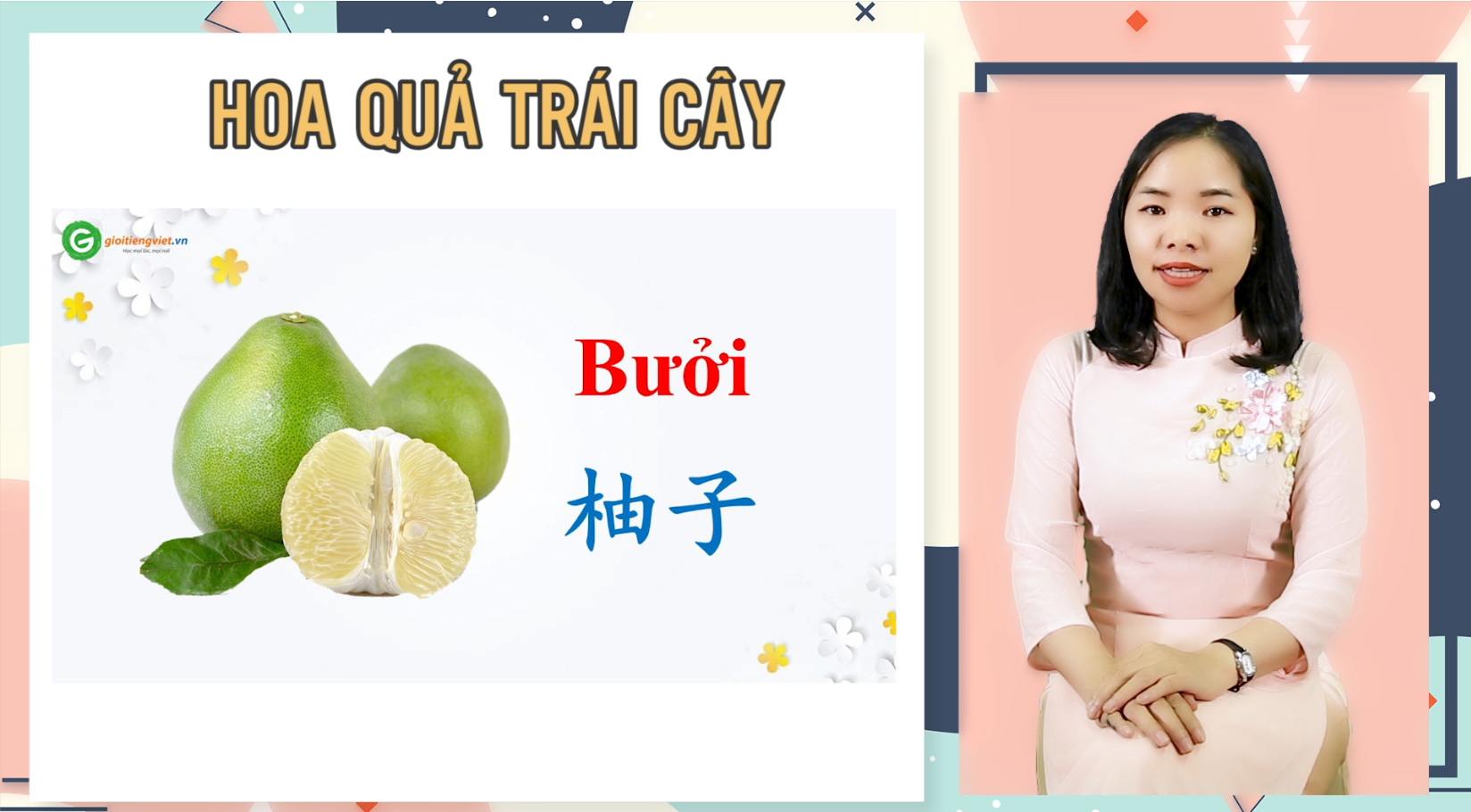 Các loại hoa quả